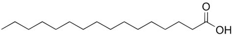 The fatty acid - Palmitic Acid