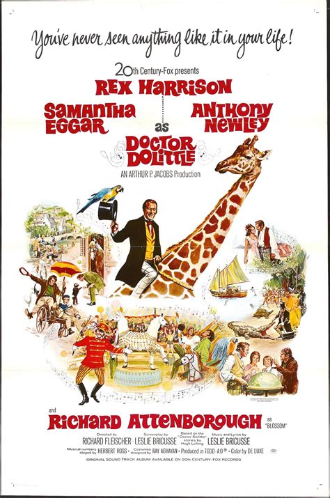 Booksteve Goes To The Movies: Doctor Dolittle-1967