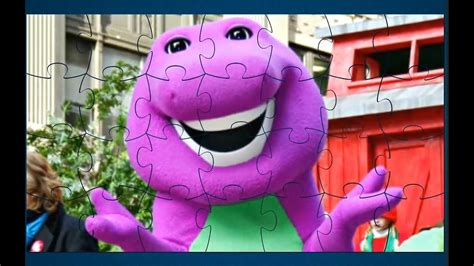 Barney The Dinosaur Puzzle Game - YouTube