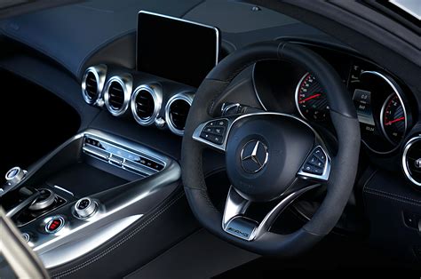 Close-up Photo of Black Mercedes-Benz Interior · Free Stock Photo