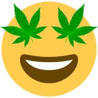 Weed Emoji Background