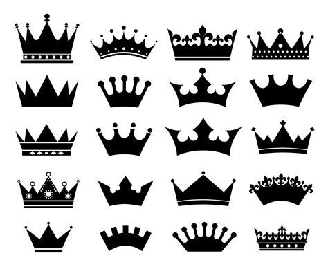 Black Crown Vector Art, Icons, and Graphics for Free Download