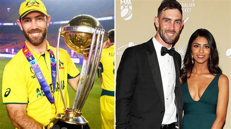 Glenn Maxwell's wife caught up in 'vile' twist after Aussie triumph at ...