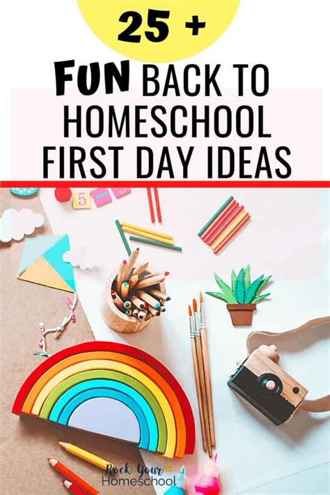 Back To Homeschool First Day Ideas: 25+ Fun Ways to Enjoy