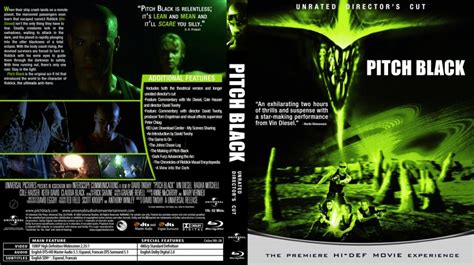 Pitch Black - The Chronicles Of Riddick - Movie Blu-Ray Custom Covers ...