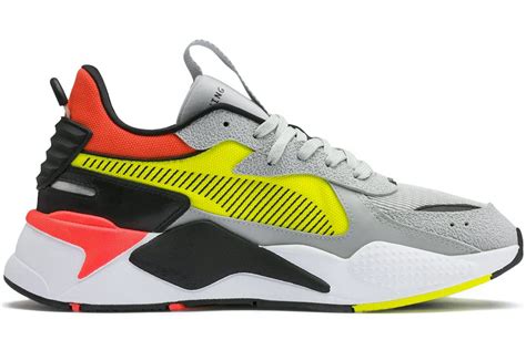 Puma RS-X Harddrive Grey Yellow Red Men's - 369818-01 - US