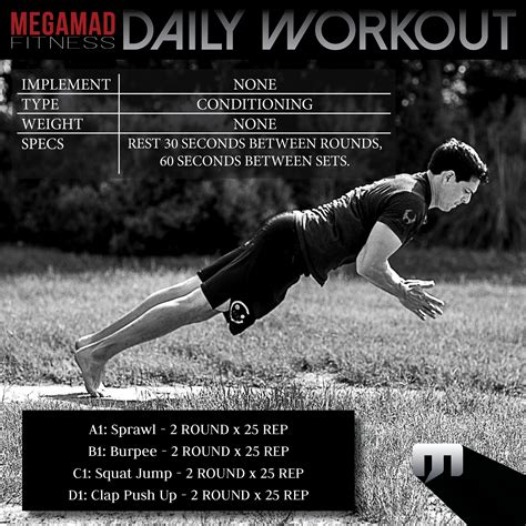 Daily Workout: Simple Bodyweight Conditioning