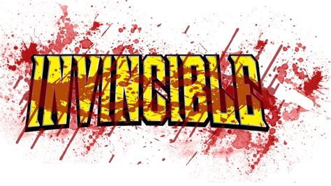 Invincible Logo W/splatter Png Great for Sublimation Printing - Etsy