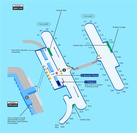 Guide for facilities in Chicago O'Hare International AirportAirport ...