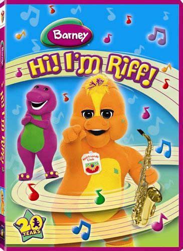 Barney - Hi! I'm Riff! on DVD Movie