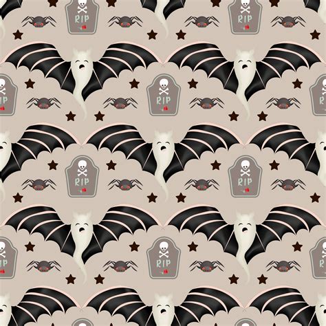 Bats emotions, seamless pattern on dark background, desktop wallpaper ...