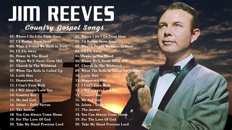 Jim Reeves Gospel Songs Full Album - Classic Country Gospel Jim Reeves ...