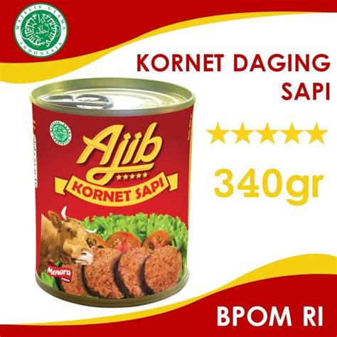 Jual KORNET SAPI | AJIB KORNET DAGING SAPI 340gr - Kota Tangerang ...