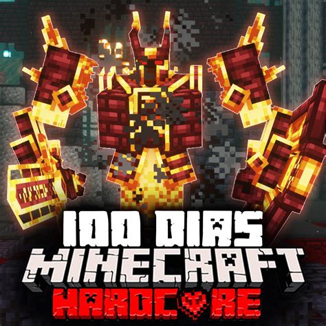 I survived 100 days in The Custom Nether - Minecraft Modpacks - CurseForge