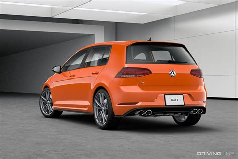 VW Brings the Rainbow With 40 Color Choices for the 2019 Golf R ...