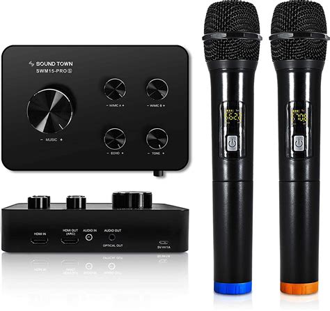 Buy Sound Town Wireless Microphone Karaoke Mixer System with HDMI ARC ...