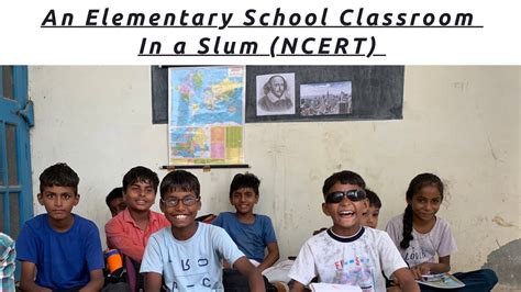 An Elementary School Classroom in a Slum class 12 | Flamingo Book ...