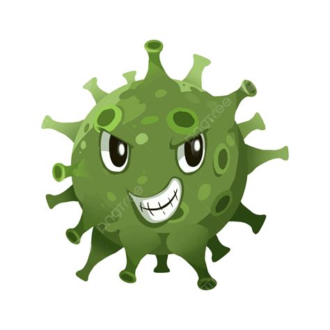 Corona Virus Vector Hd Images, Corona Virus Graphic Doodle Cartoon ...