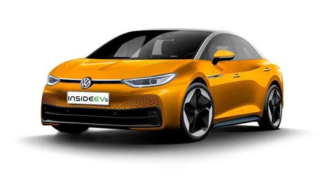 This Rendering Previews Possible VW ID.5 Electric Sedan Due In 2022