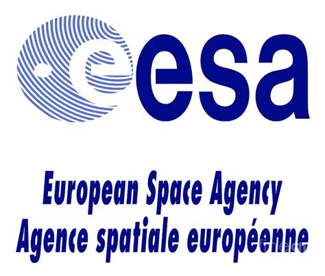 European Space Agency Logo Digital Art by Nikki - Pixels