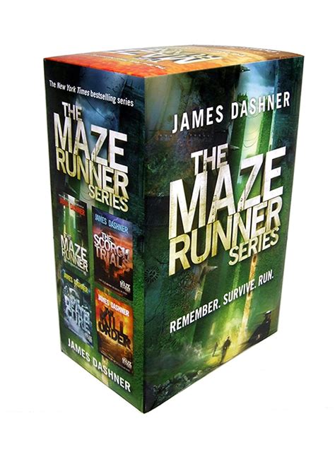 The Maze Runner Series (4-Book) by Dashner, James