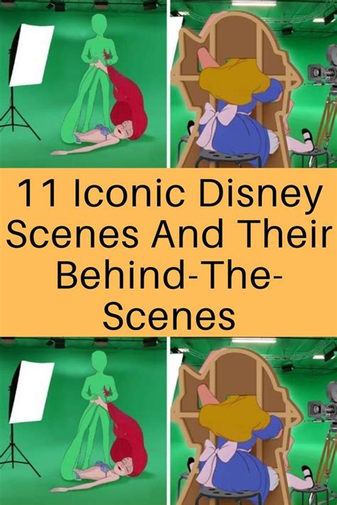 11 iconic disney scenes and their behind the scenes – Artofit