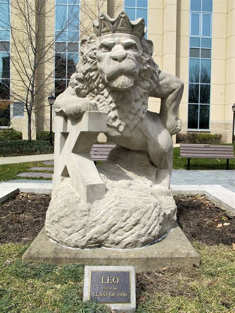 Scranton Daily Photo: Leo the Lion, King's College Mascot