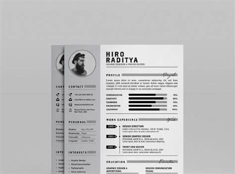 Resume & Portfolio Template - YA