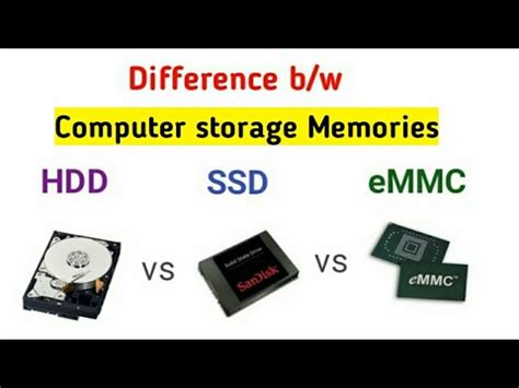 Arábica dramático Actriz emmc vs ssd comparison aceleración Lograr ...