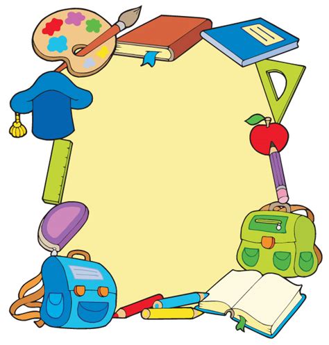 Cartoon school supplies (94420) Free EPS Download / 4 Vector