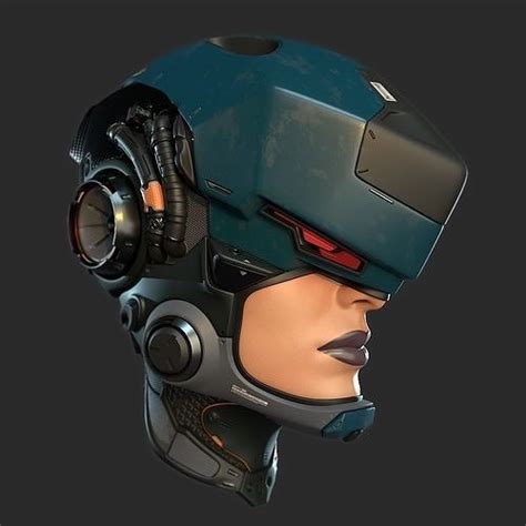 Helmet 03 02 3D model | CGTrader