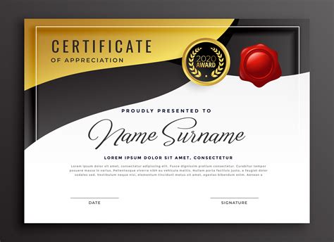 Certificate Of Appreciation Free Template