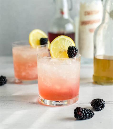 Blackberry Bramble Cocktail Recipe - A Flavor Journal