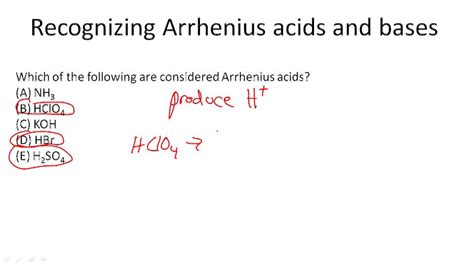 Arrhenius Acid