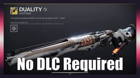 How To Get The Exotic Shotgun Duality And Exotic Catalyst - Destiny 2 ...