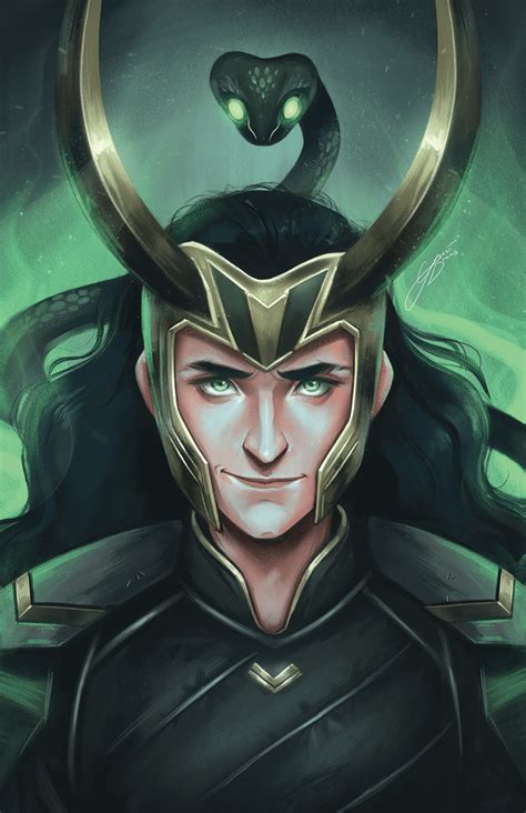 Loki Tesseract God Of Mischief Marvel Cinematic Universe MCU Fine Art ...