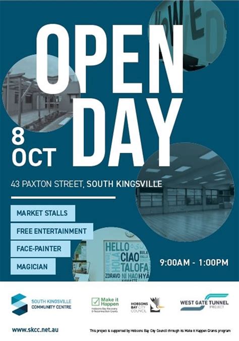 South Kingsville Community Centre Open Day Visit Hobsons Bay