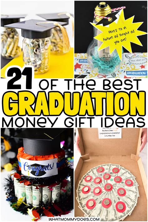 21 Clever Graduation Money Gift Ideas - What Mommy Does