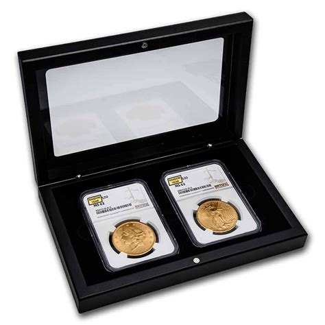 Buy 2-Coin $20 Gold Double Eagle Set MS-62 NGC | APMEX