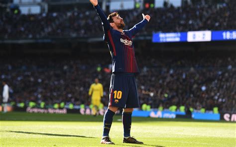 Download wallpapers Lionel Messi, 4k, goal, Barcelona, La Liga, Spain ...