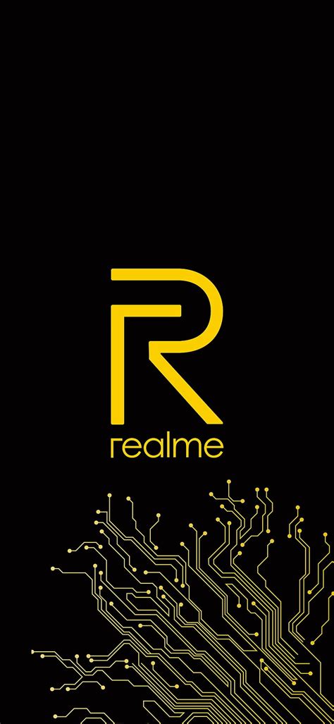 Realme, black, logo, word, HD phone wallpaper | Peakpx