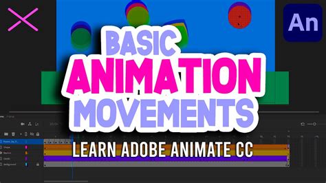 Learn The Basic Movements in Adobe Animate CC | Tutorial for Beginners ...