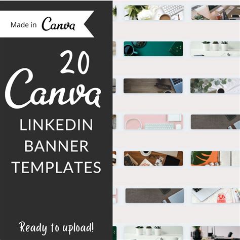 Templates for Canva Linkedin Banner for Office HR & | Etsy