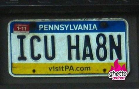 Vanity license plates