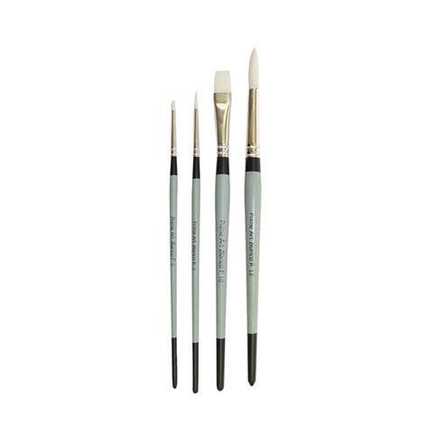 Prime Art Bianco Brushes | White Synthetic Hair - Artsavingsclub