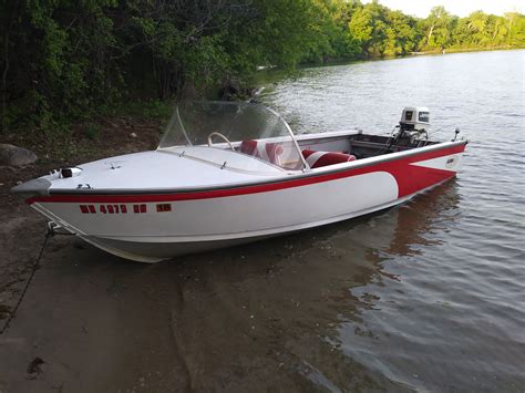 1963-1964 Alumacraft Run about | Boat restoration, Classic boats ...