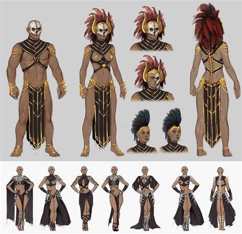 ArtStation - Conan Exiles costume concept art, Jenni Lambertsson ...