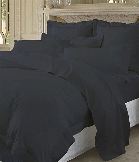 Egyptian Cotton Duvet Set 200 Thread Count Stripe Single Size - Buy ...