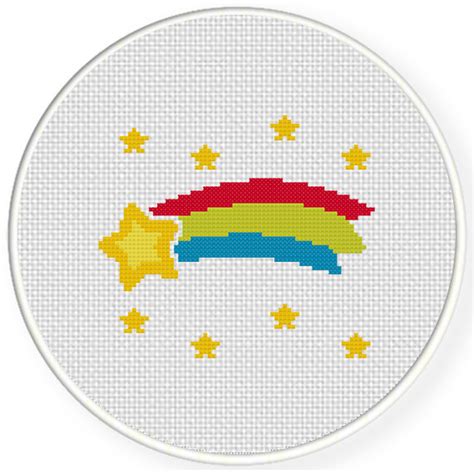 Shooting Star Cross Stitch Pattern – Daily Cross Stitch