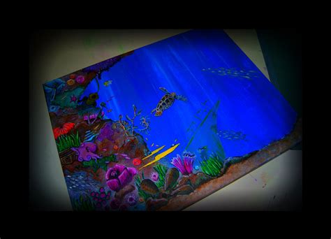 Underwater painting